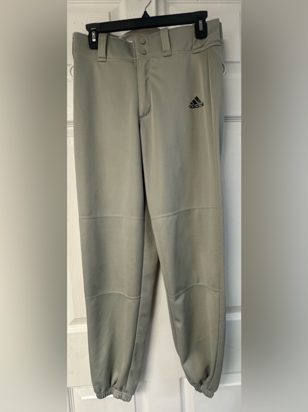 adidas Men’s Gray baseball pants with Logo